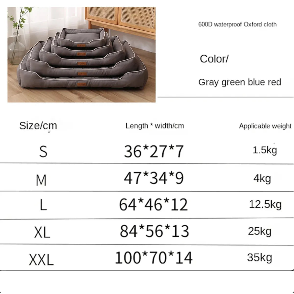 Luxury Orthopedic - Dog Sofa