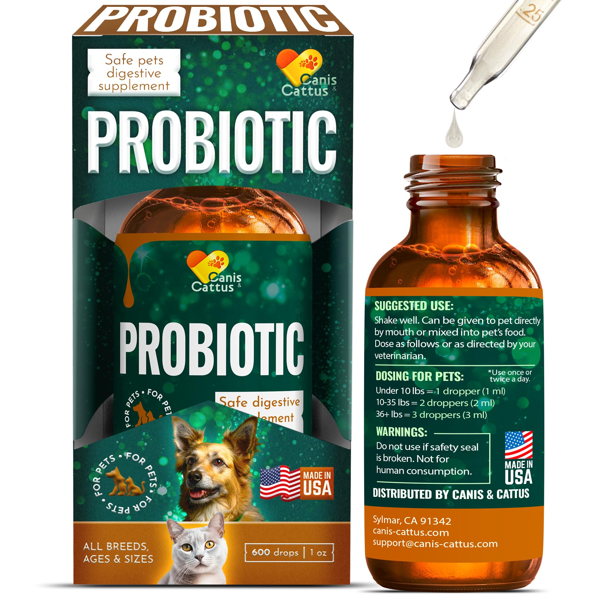 Dog Probiotic Digestive Supplement
